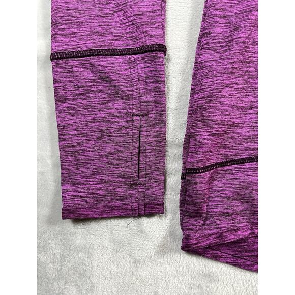 Reebok Womens M Playwarm Performance Cowl Neck Magenta Pullover w Thumbholes - Picture 8 of 16